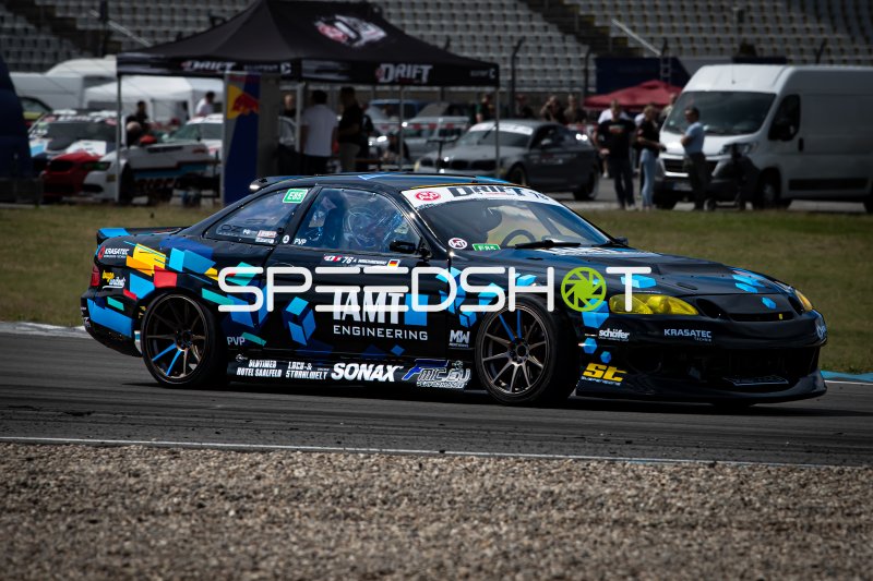 Drift-Fahrzeug #76 mit IAMT Engineering Livery am Hockenheimring