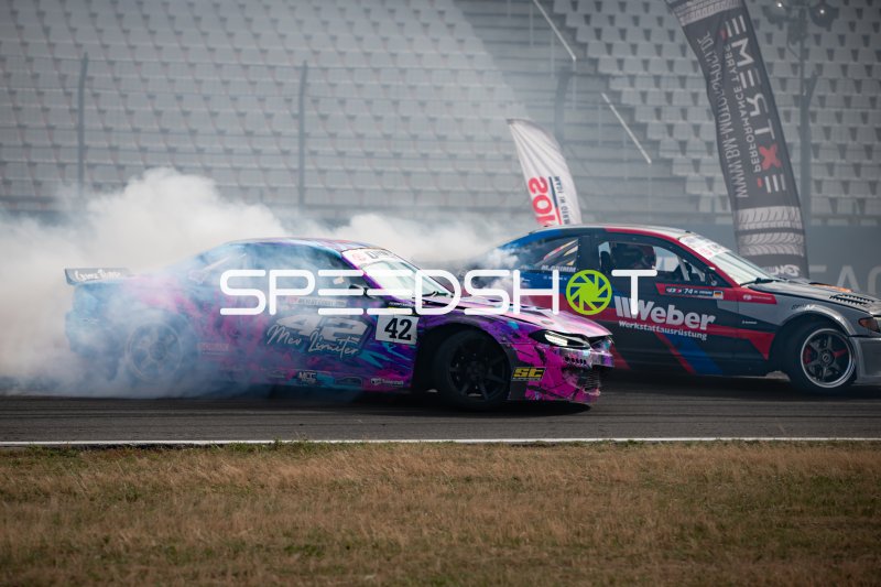 Drift-Tandem #42 und Weber Werke #74 am Hockenheimring