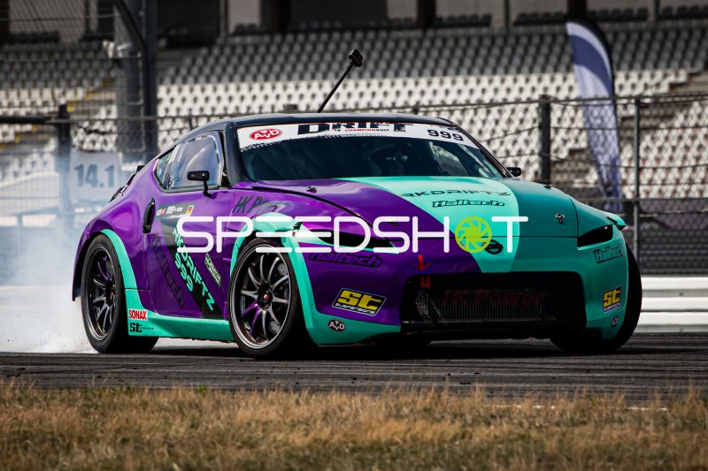 Nissan 370Z #999 von Rene Klein (Rkdriftz) driftet am Hockenheimring