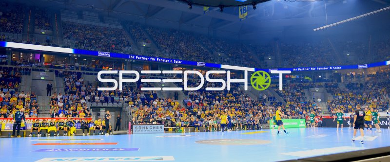 Hallenübersicht beim Spiel Rhein Neckar Löwen gegen TSV Hannover-Burgdorf