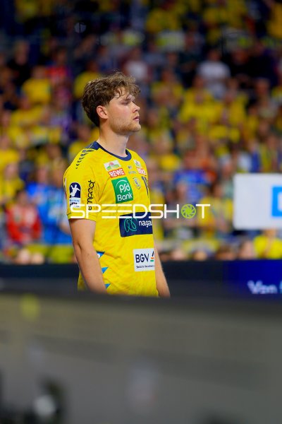 David Möré (#15; Rhein Neckar Löwen) im Spielfokus