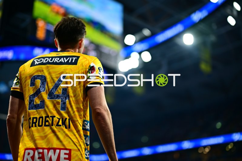 Patrick Groetzki (#24; Rhein Neckar Löwen) in der Handball-Arena