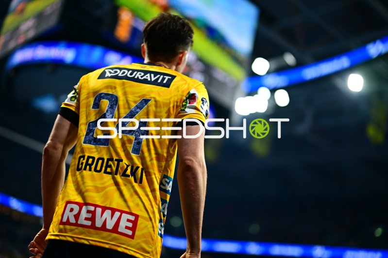 Patrick Groetzki (#24; Rhein Neckar Löwen) in der Handball-Arena