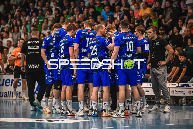TVB Stuttgart Auszeit-Besprechung gegen Frisch Auf! Göppingen