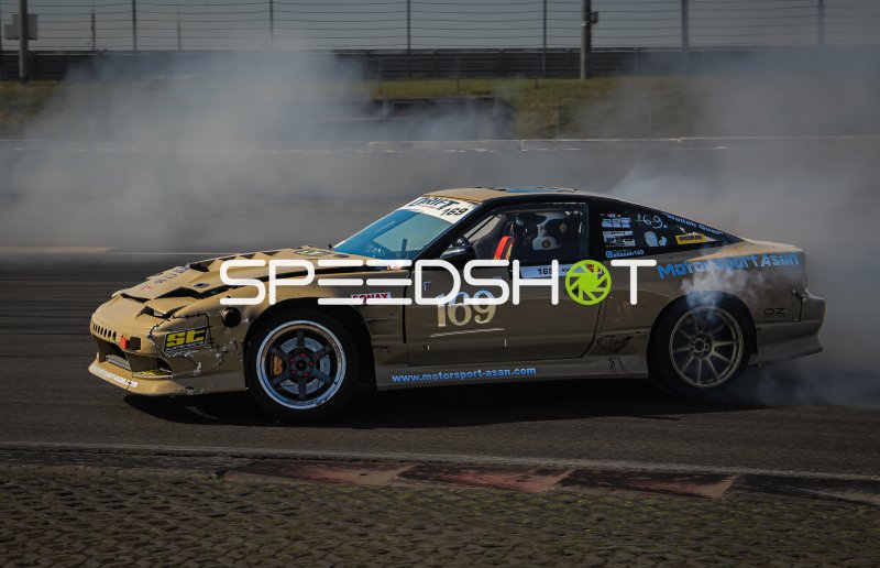 Nissan S13 LS3 #169 von Ali Asan (Asan Motorsport Drift Team) beim Drift am Nürburgring