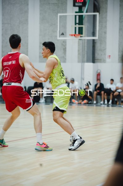 Zweikampf beim Eurocamp Two – Spieler #47 gegen #8