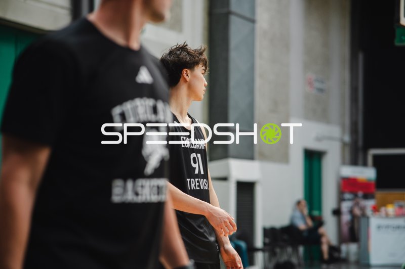 Spieler #91 beim NBA Eurocamp Treviso