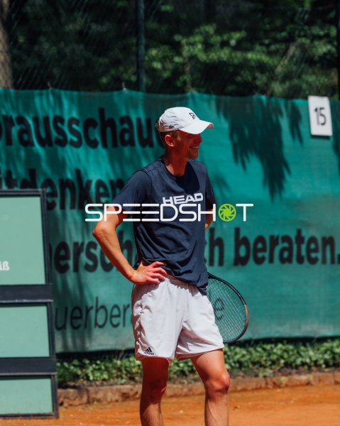 Fynn Sieckmann bei den Sächsischen Tennis Landesmeisterschaften