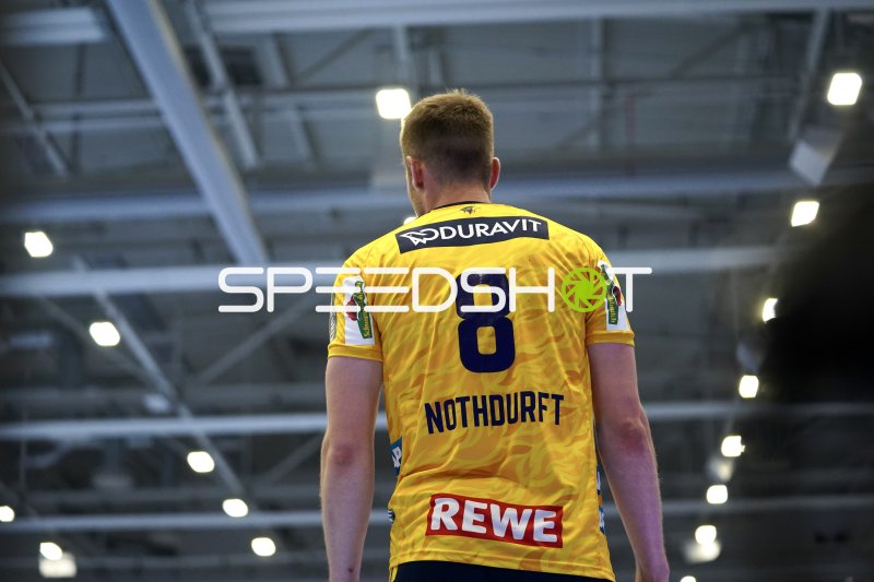 Tim Nothdurft (#8; Rhein Neckar Löwen) in der SCHWALBE arena