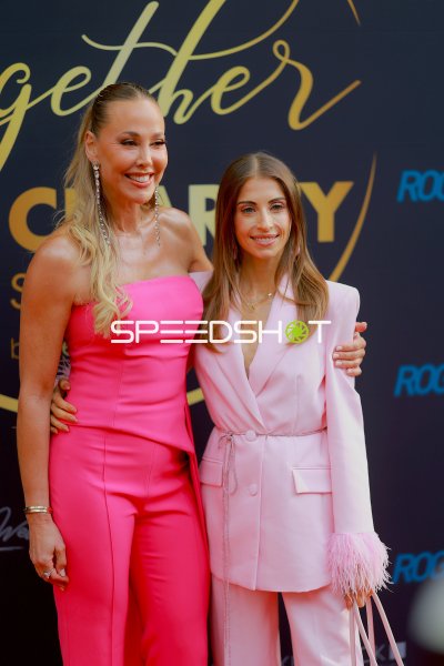 Cathy Hummels und Sylvia Walker beim All-Together
