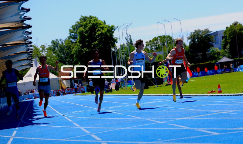 Sprint-Finale im Michael-Hoffmann-Stadion Mannheim mit Schmidt und Kyster Gøhring