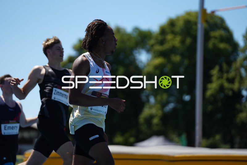 Sébastien Emery (#313) beim Sprint in Mannheim