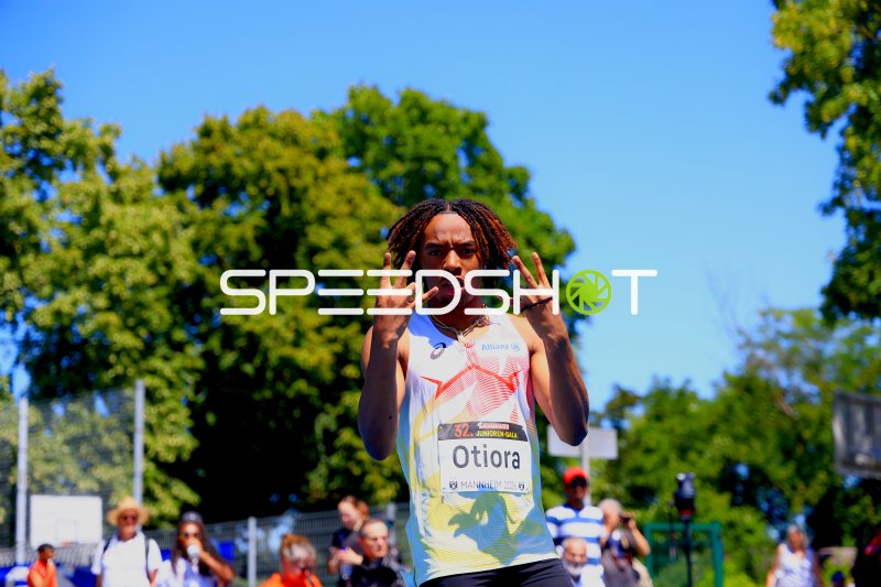 Bright Otiora (#116) bei der Junioren-Gala Mannheim 2025
