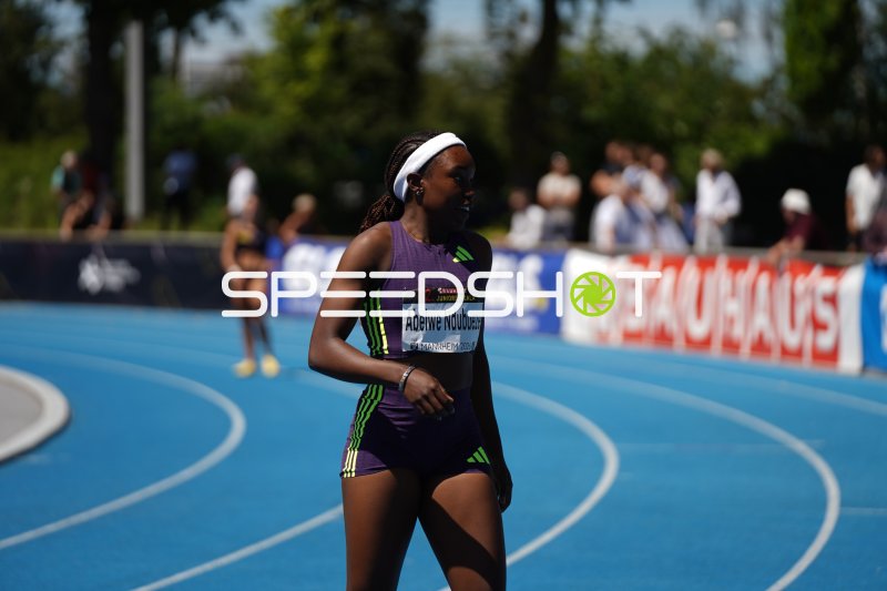 Oluchi Abelwe Ndubueze (#353) bei der BAUHAUS Junioren-Gala Mannheim 2024