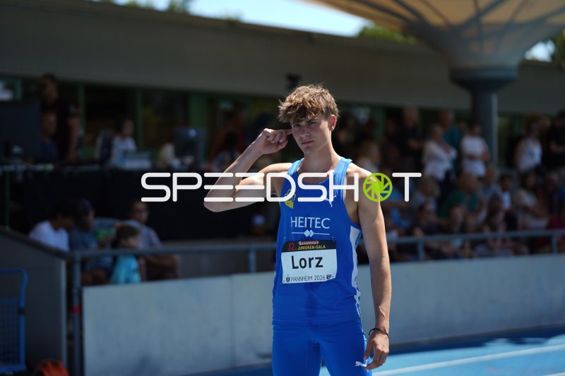 Johannes Lorz (#31) bei der Bauhaus Junioren-Gala in Mannheim