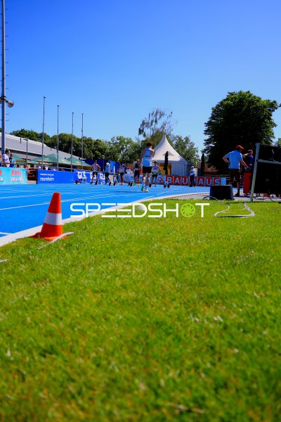 Leichtathletik-Wettkampf im Michael-Hoffmann-Stadion Mannheim