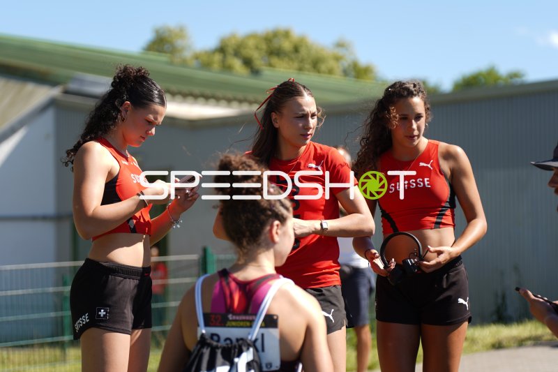 Schweizer Athletinnen beim Leichtathletik-Meeting in Mannheim