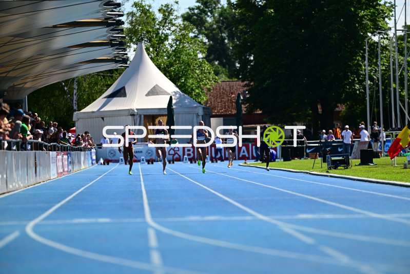 Sprintfinale der Frauen im Michael-Hoffmann-Stadion Mannheim