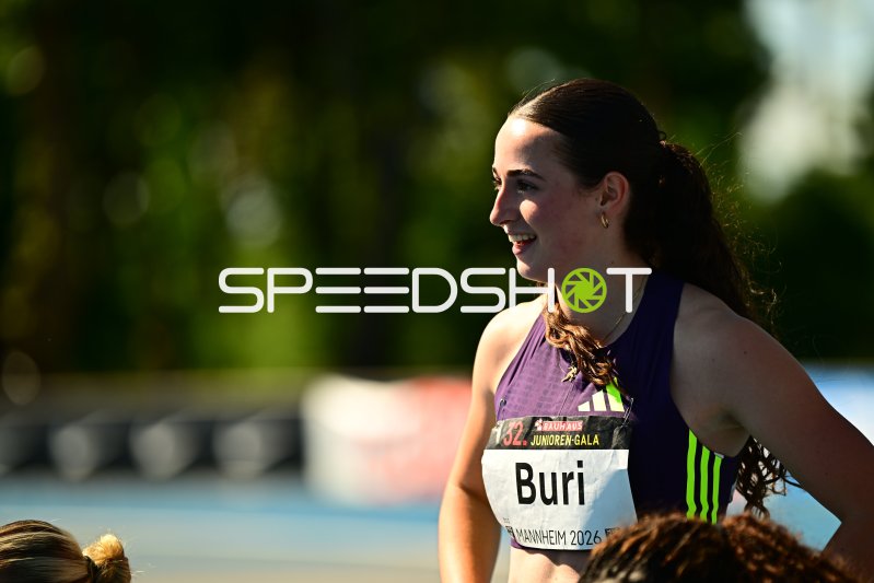 Xenia Buri (#310) bei der Junioren-Gala Mannheim 2026