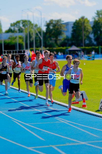 Theo Hielscher und Lionel Steinhage im 800m-Lauf in Mannheim