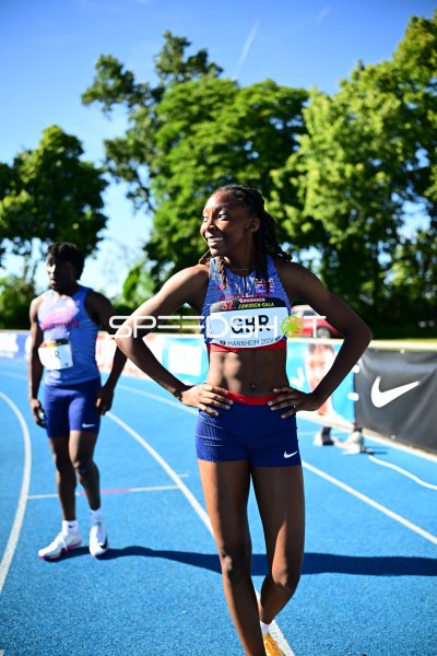 Athletin von Great Britain bei der 32. Junioren-Gala Mannheim 2026
