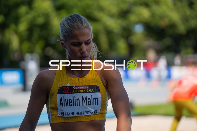 Ella Alvelin Malm (#293) bei der BAUHAUS Junioren-Gala Mannheim