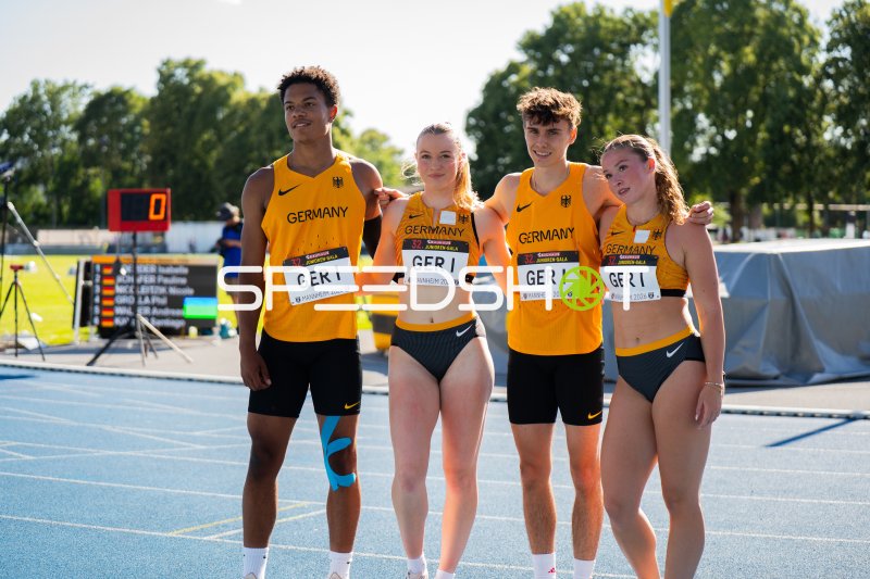 Philip Stroh und Team GER I bei der 32. Junioren-Gala Mannheim