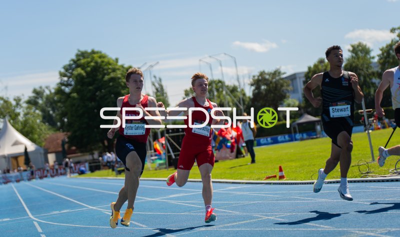 Magnus Kyster Gøhring (Denmark) und Bauerschlag beim Sprint in Mannheim