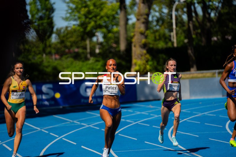 Lilje Lopes Patey im Sprint beim Mannheim Junior-Gala
