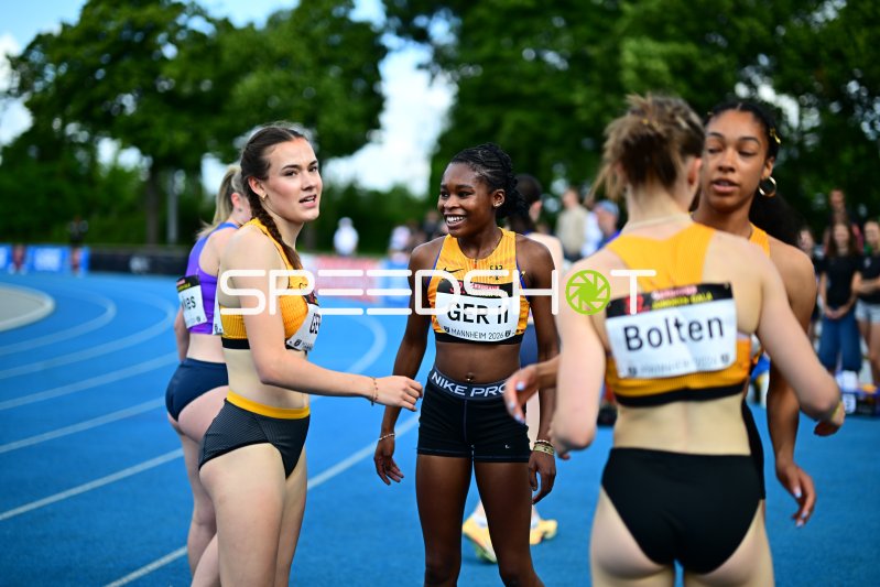 DE LUYZ Liyana Barragan und Fischer Luna beim Junioren-Gala Mannheim