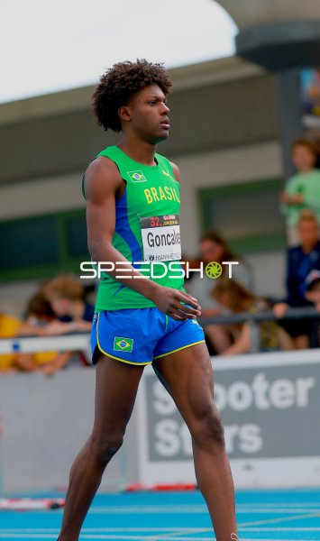 Wilton Dos Santos (#143) bei der 32. Junioren-Gala in Mannheim