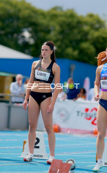 Sereina Liem (#321) vor dem Start beim Junioren-Gala Mannheim