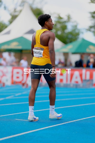 Alvin Mawumba (#460) bei der Junioren-Gala Mannheim 2026