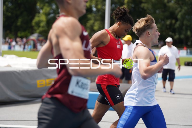 Laufwettbewerb im Michael-Hoffmann-Stadion Mannheim