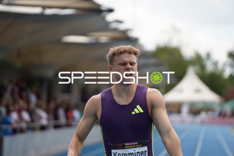 Athlet (#32) bei der 32. Junioren-Gala in Mannheim