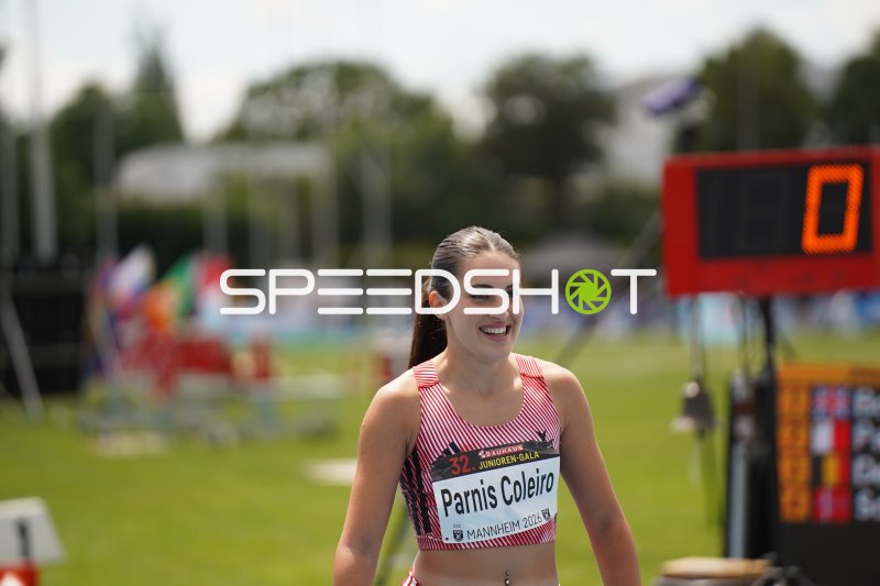 Thea Parnis Coleiro (#252) bei der 32. Bauhaus Junioren-Gala Mannheim 2026