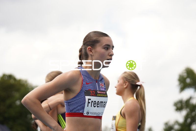 Ava Freeman (#192) bei der 32. Bauhaus Junioren-Gala in Mannheim