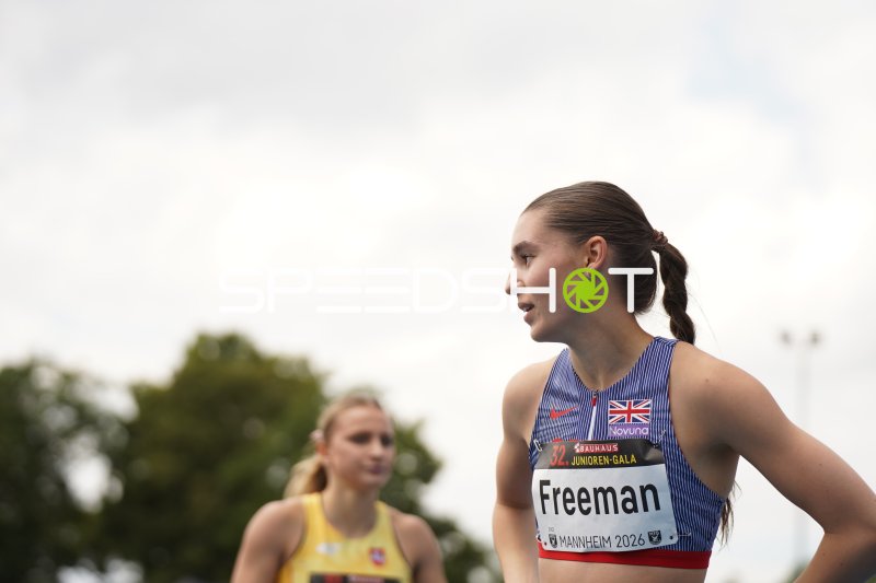 Ava Freeman (#192) bei der 32. Junioren-Gala in Mannheim