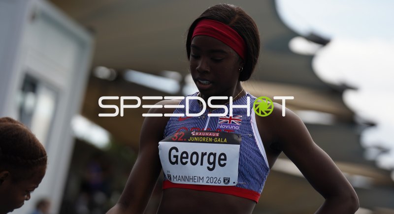 Tami George (Great Britain) bei der 32. Bauhaus Junioren-Gala Mannheim