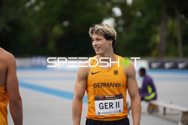 Nils Hofmann (GER II) bei der 32. Junioren-Gala in Mannheim