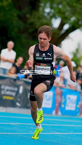 Heiko Gussmann beim Sprint bei der 32. Bauhaus Junioren-Gala Mannheim