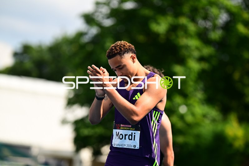 Manuel Mordi bei der Bauhaus Junioren-Gala Mannheim 2026