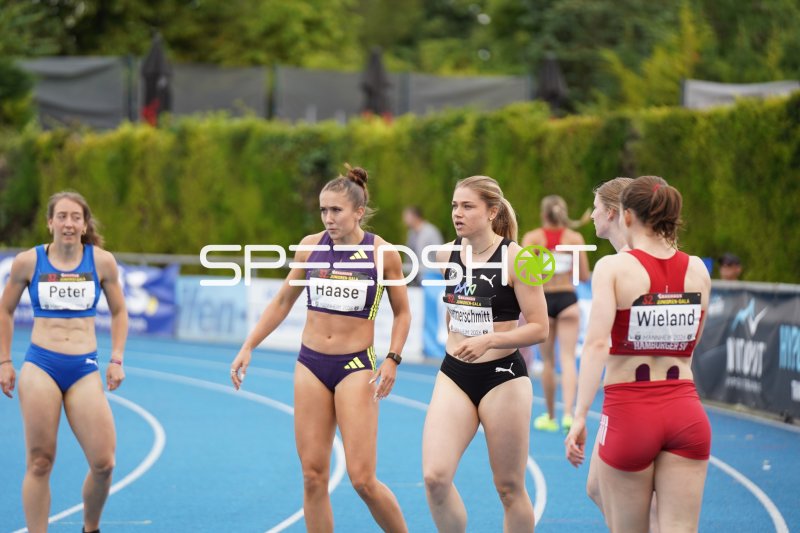 Daria Peter, Rebekka Haase und Sina Kammerschmitt bei der Mannheim Junioren-Gala
