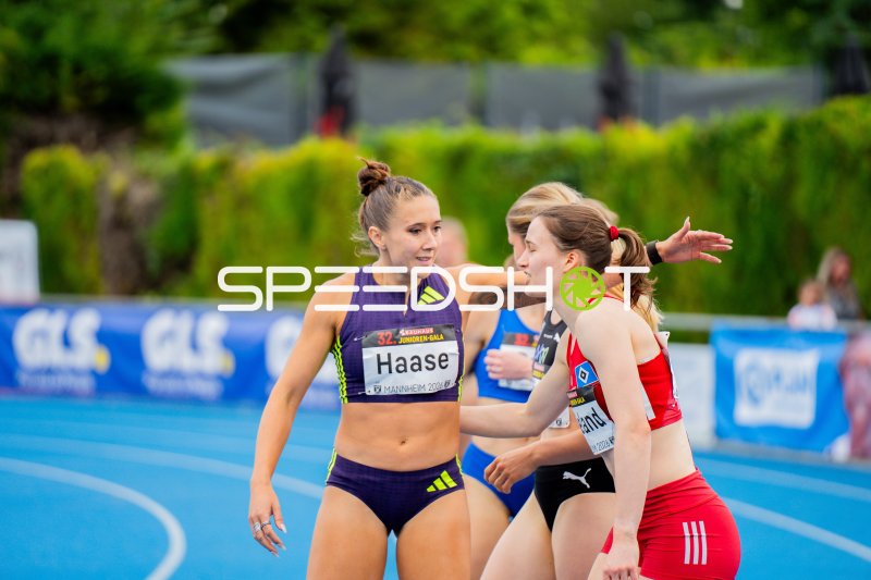 Rebekka Haase beim 32. Bauhaus Junioren-Gala in Mannheim
