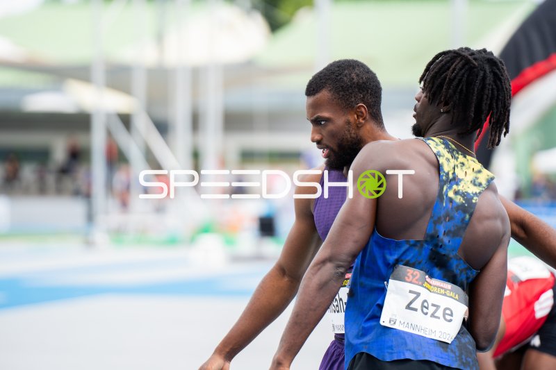 Lucas Ansah-Peprah und Ryan Zeze bei der Mannheim Junioren-Gala 2024