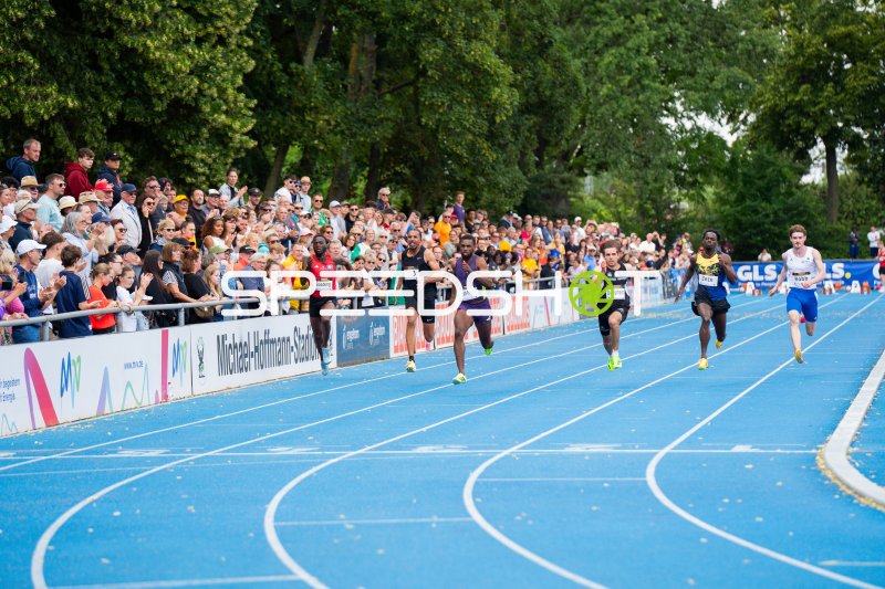 Junior Boateng, Lucas Ansah-Peprah und Ryan Zeze im 200m-Sprint