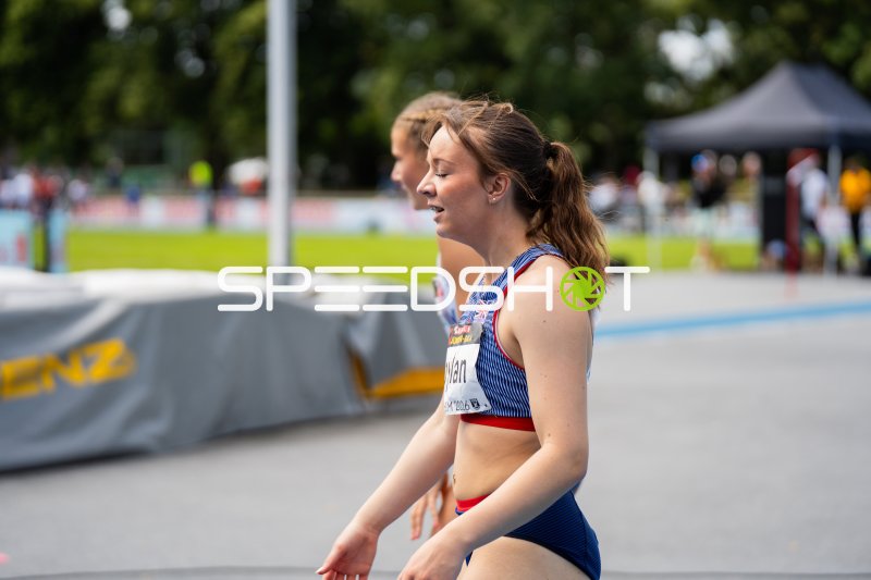Maizie Boylan (Great Britain) bei Leichtathletik-Wettkampf in Mannheim