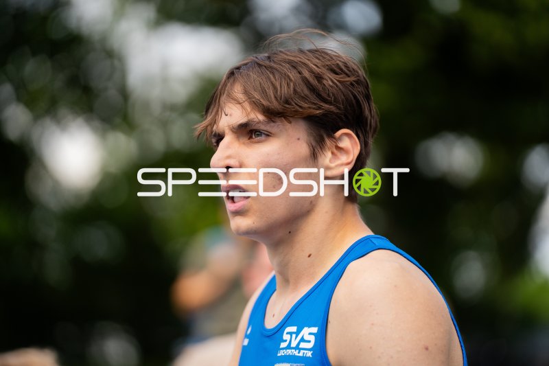 Athlet von SVS Leichtathletik im Porträt beim Meeting in Mannheim
