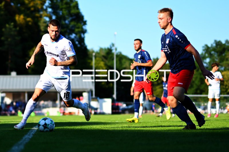 Fußball-Spielaktion im Michael-Hoffmann-Stadion Mannheim