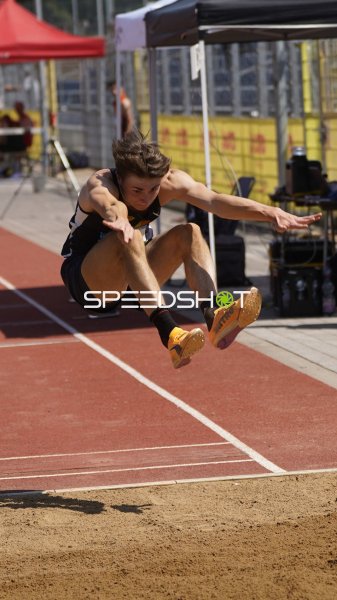 Weitsprung im Stadion Oberwerth in Koblenz